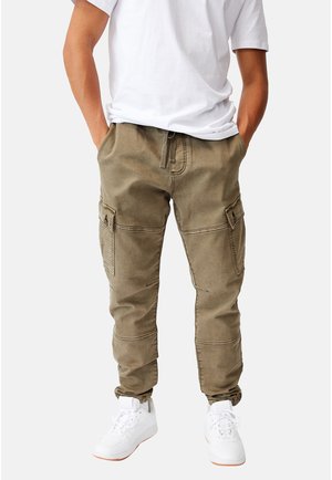 MILITARY - Cargo trousers - khaki