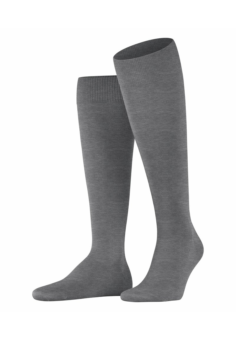 FALKE CLIMAWOOL - Calzettoni - light greymel.