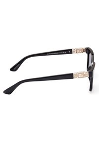 Guess RECHTECKIGE FORM - Gafas de sol - glänzend schwarz