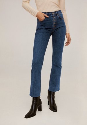 Flared Jeans - dark blue