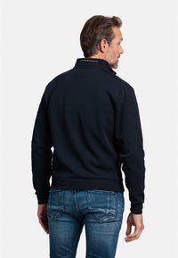 Baileys LANGE MOUW REGULAR FIT OPSTAANDE KRAAG EFFEN - Sweater - navy