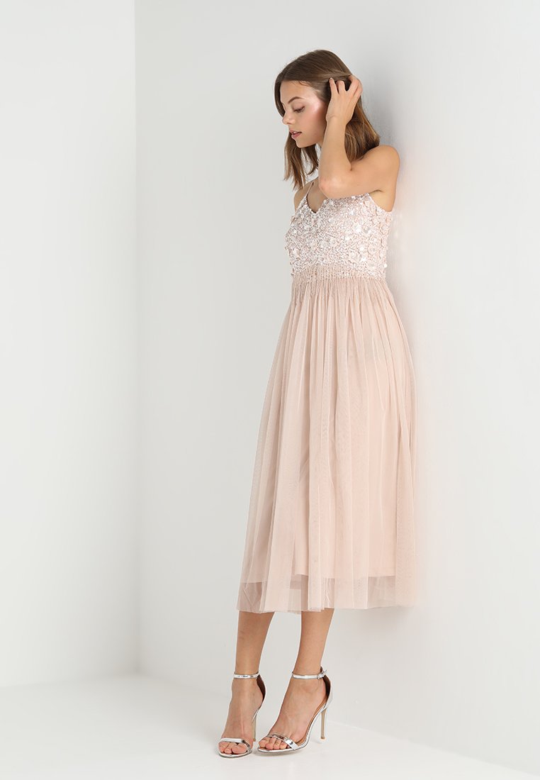 lace and beads riri midi