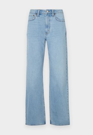 Abercrombie & Fitch Curve Love High Rise 90s Relaxed Jean - Wide leg - med/light
