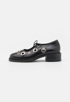FABIANA EYELET   - Classic heels - black