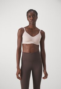 Nike Performance - ALATE MINIMALIST BRA - Sport-BH mit leichter Stützkraft - particle beige/white Thumbnail-Bild 1