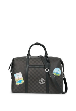 IKON MONOGRAM WEEKENDER - Geantă de voiaj mică - brown