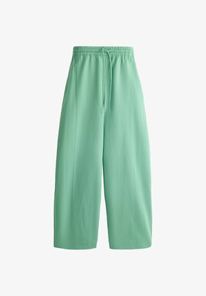 OYSHO, BALLOON TROUSERS - Pantalon classique - green