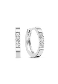 Isabel Bernard DE LA PAIX MADELINE WHITE GOLD 14 CT, DIAMOND 0.15 CT - Oorbellen - gold coloured