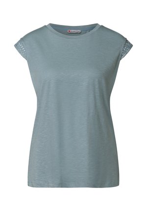 Street One MIT DETAILS - T-Shirt print - blau