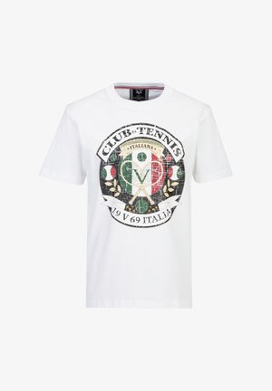 19V69 Italia, RAFAEL BIG TENNIS - T-shirt print - white