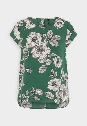 ONLY ONLFRIDA - T-Shirt print - hunter green
