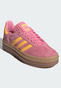 adidas Originals GAZELLE BOLD - Tenisky - bliss pink   spark   bliss pink