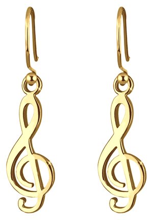 MUSIC - Ohrringe - gold-coloured
