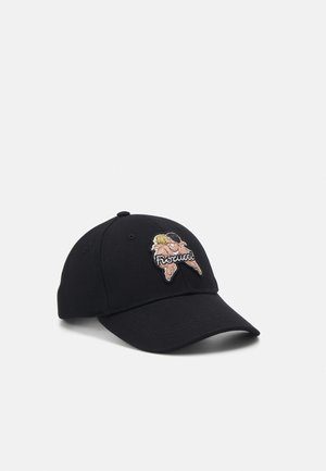 PATCH BASEBALL HAT UNISEX - Pet - black