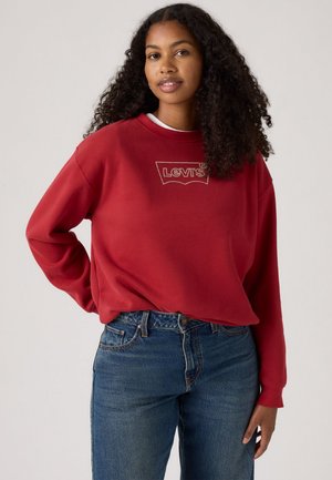 EVERYDAY CREW - Bluză de molton - rhythmic red
