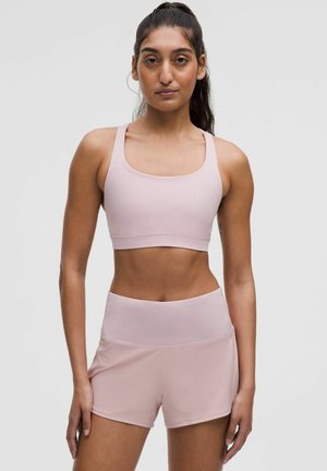 lululemon ENERGY - Športová podprsenka so strednou podporou - pink haze