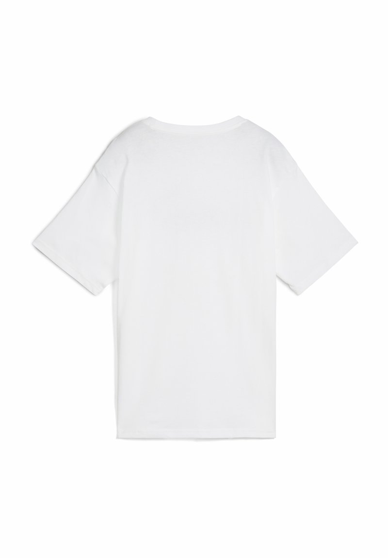 Puma ESSENTIALS NO 1 LOGO RELAXED - Triko s potiskem - white