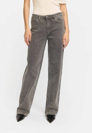 SRWILLA  - Jeans Straight Leg - light gray
