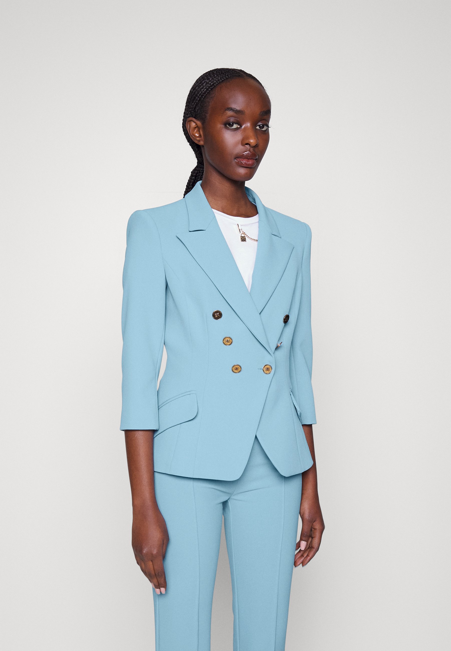 Pale Blue Blazer Womens Uk atelieryuwa.ciao.jp