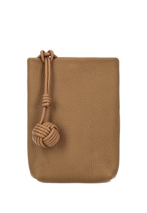 SHOULDER  - Telefontartó tok - beige