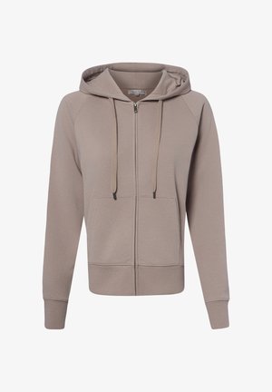 Marie Lund, MARIE LUND SWEATJACKE - Sweat zippé - taupe