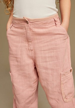 REGULAR FIT - Pantalones - pink