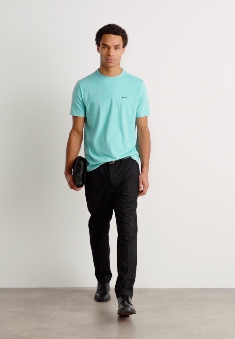 BOSS TEE - T-shirt basique - turquoise