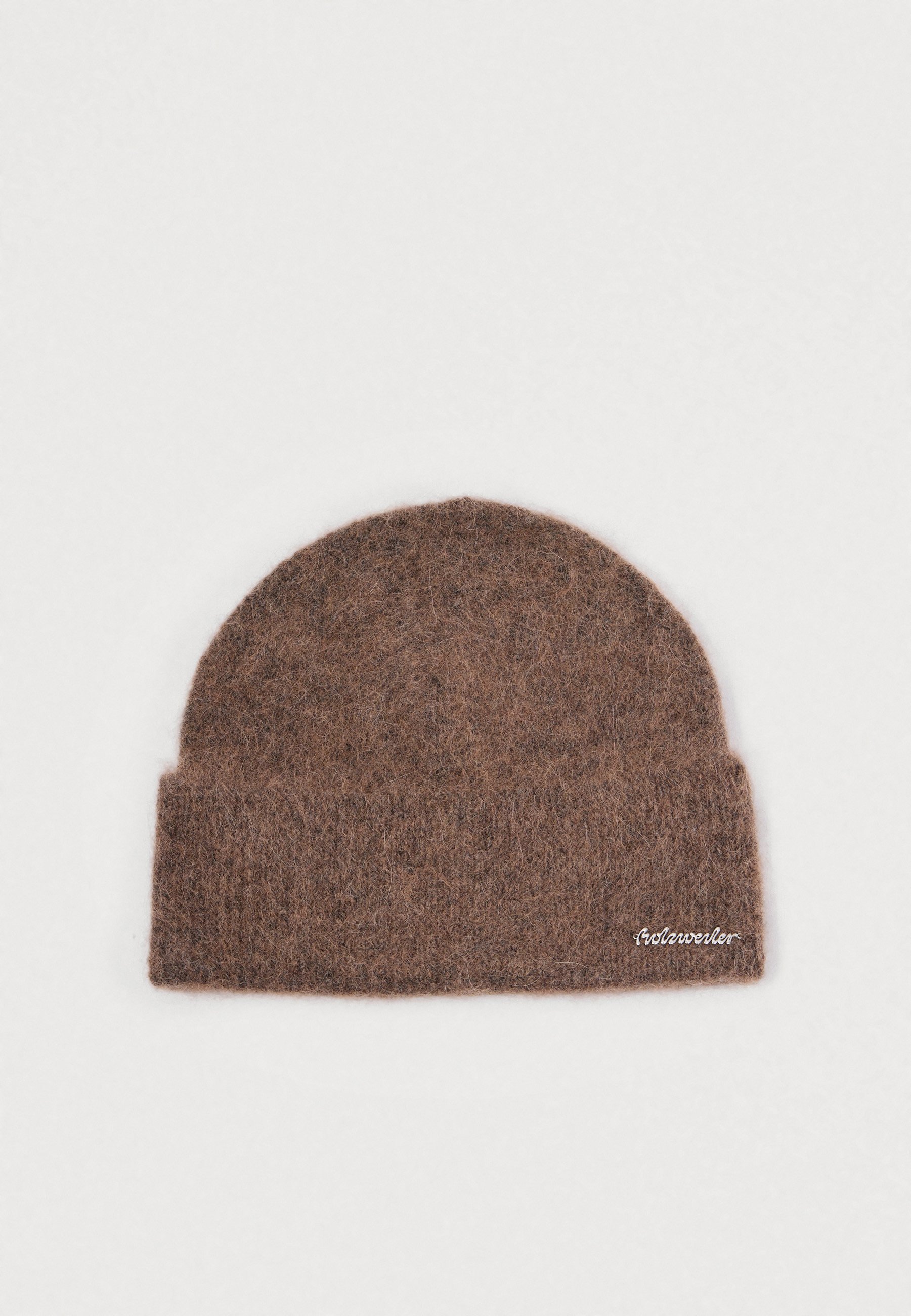 Holzweiler TINE FLUFFY BEANIE UNISEX - Beanie - dark brown/brown