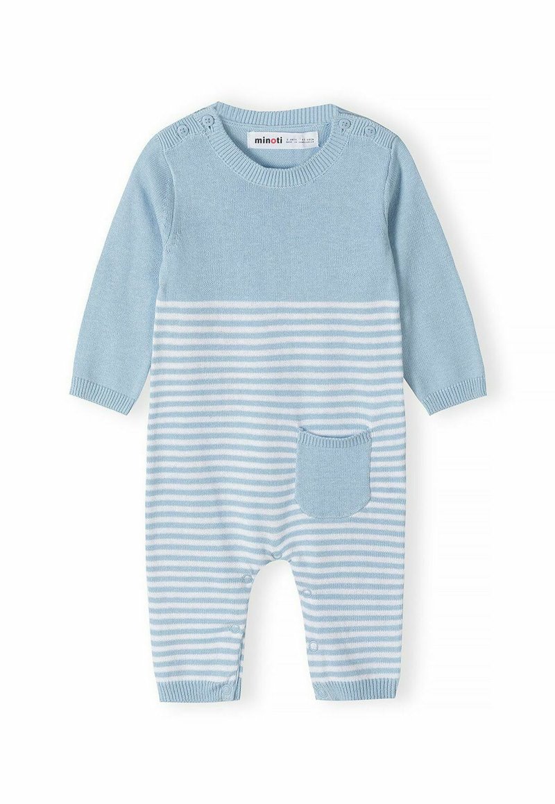 MINOTI BABY ROMPERS KNITTED - Kombinezonas - blue