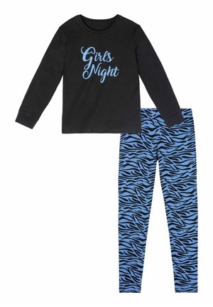 Pyjama set - schwarz blau