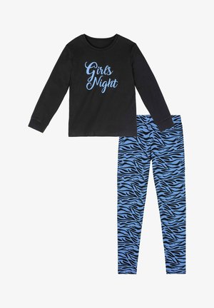 Buffalo Pyjama - schwarz blau