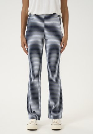 CUTEA DOLLY PANTS - Legíny – nohavice - dress blues/white strip