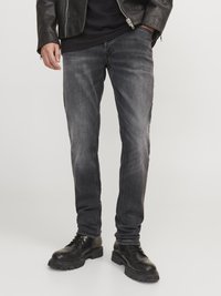 Jack & Jones - JJIGLENN JJORIGINAL - Prigludę džinsai - black denim Miniatiūros vaizdas 1