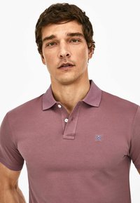 Hackett London SLIM FIT LOGO - Polo - grape shake
