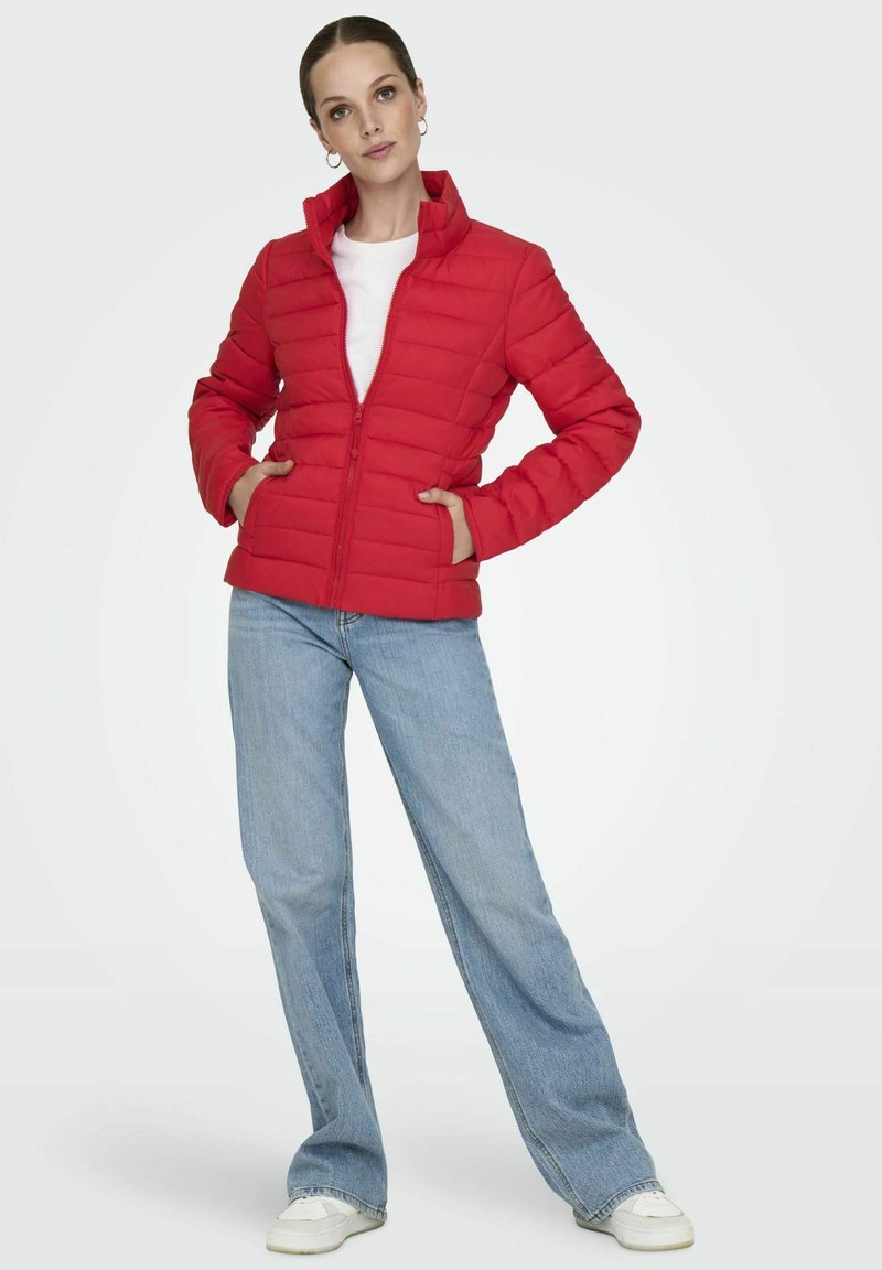 thumbnail: ONLY Dames Gewatteerd Vest Met Capuchon - Stijlvolle Onlnewtahoe Hood Waistcoat - Warm En Lichtgewicht