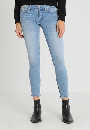 Skinny-Farkut - blue denim