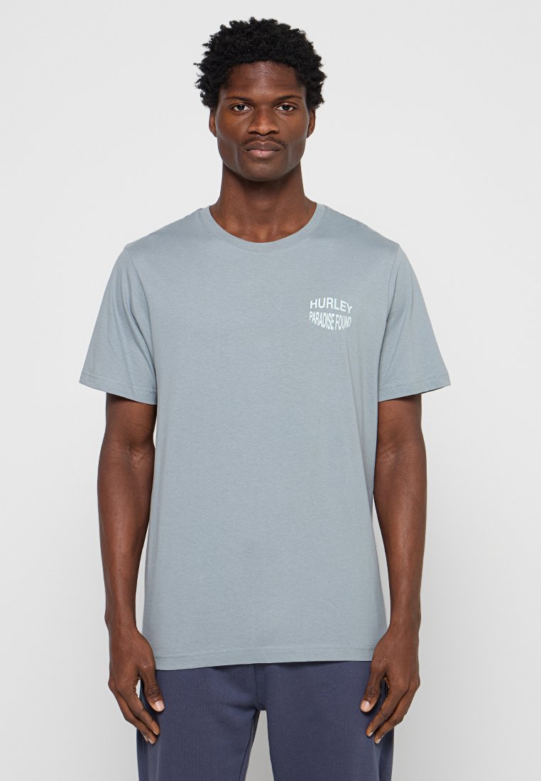 hurley T-shirt print blauw