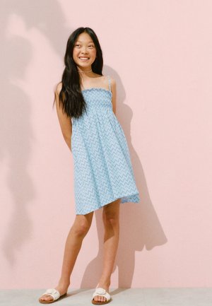 Mango Kids, KID - Vestito casual - sky blue