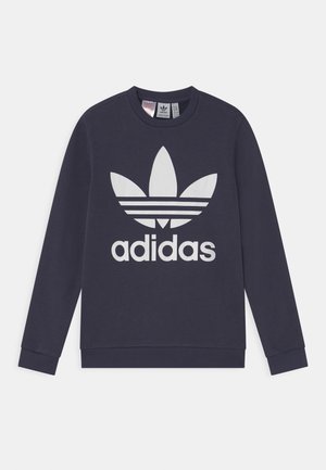 TREFOIL CREW - Sweatshirt - shadow navy/white