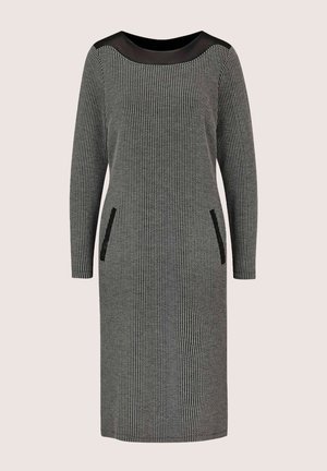 MADELEINE, Gebreide jurk - black   graphite