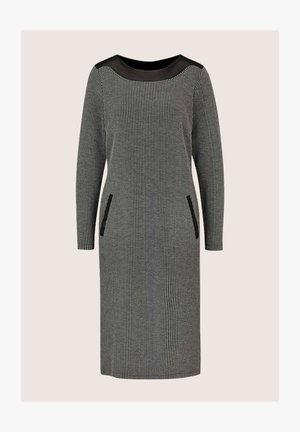 MADELEINE, Gebreide jurk - black graphite
