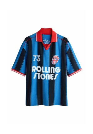 Next, REGULAR FIT - FOOTBALL POLO SHIRT . - Polo - blue rolling stones