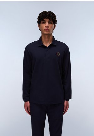 BADGE - Polo shirt - blu marine