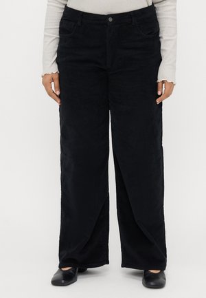 CARHOPE GLOBAL WIDE  - Calças - black