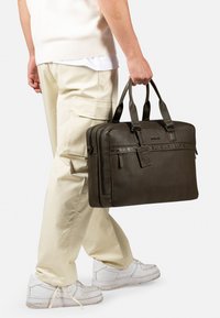 Burkely MINIMAL MASON 15.6 inch - Aktentasche - green