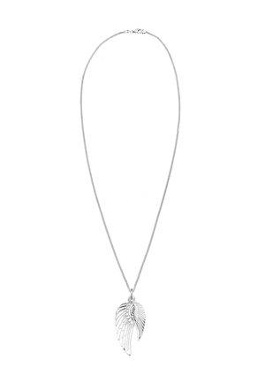 DOPPELT FLÜGEL SCHUTZENGEL - Halskette - silberfarben