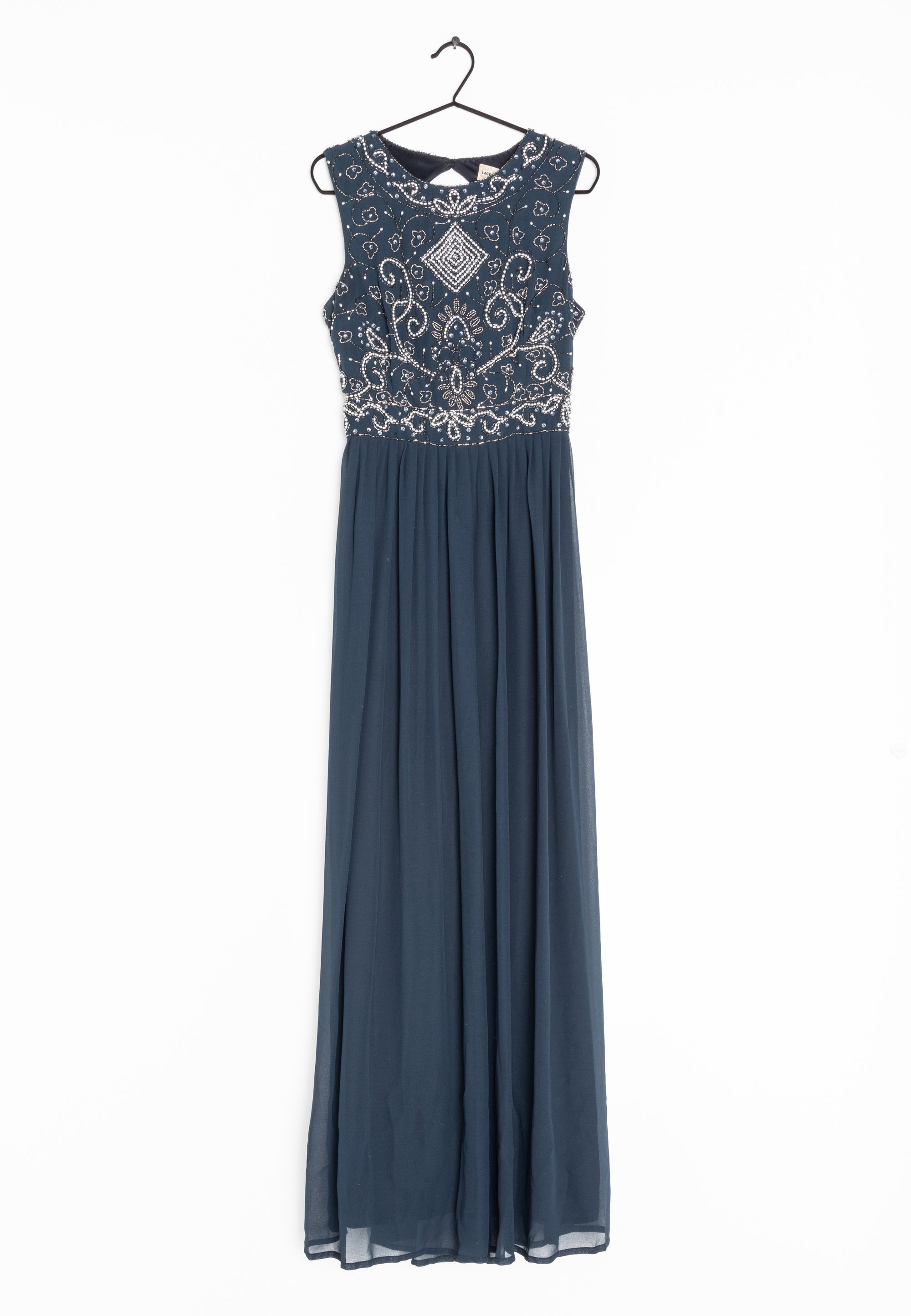 Lace Beads Maxi dress blue (Pre-owned)
