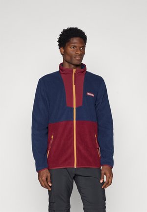 SEQUOIA GROVE™ FULL ZIP - Giacca in pile - rich wine/collegiate navy