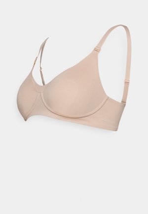 PURE MATERNITY NURSING BRA WIREFREE - T-krekla krūšturis - golden beige