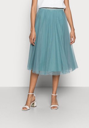 A-snit nederdel - turquoise